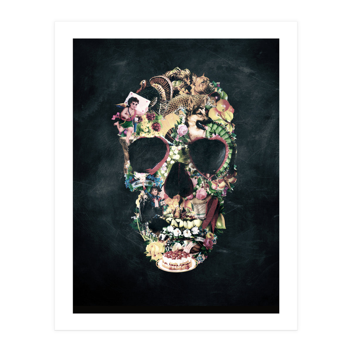 Vintage Skull (Print Only)