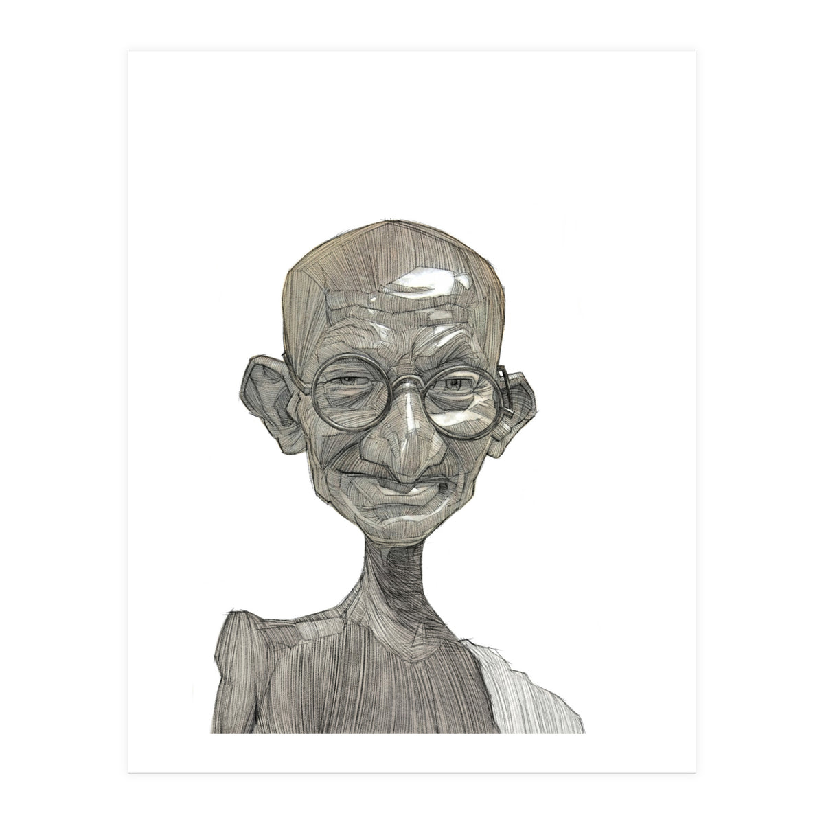 Mahatma Gandhi (Print Only)