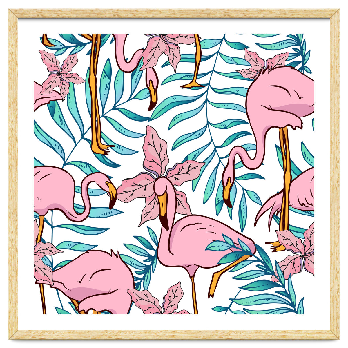 Boho Flamingo