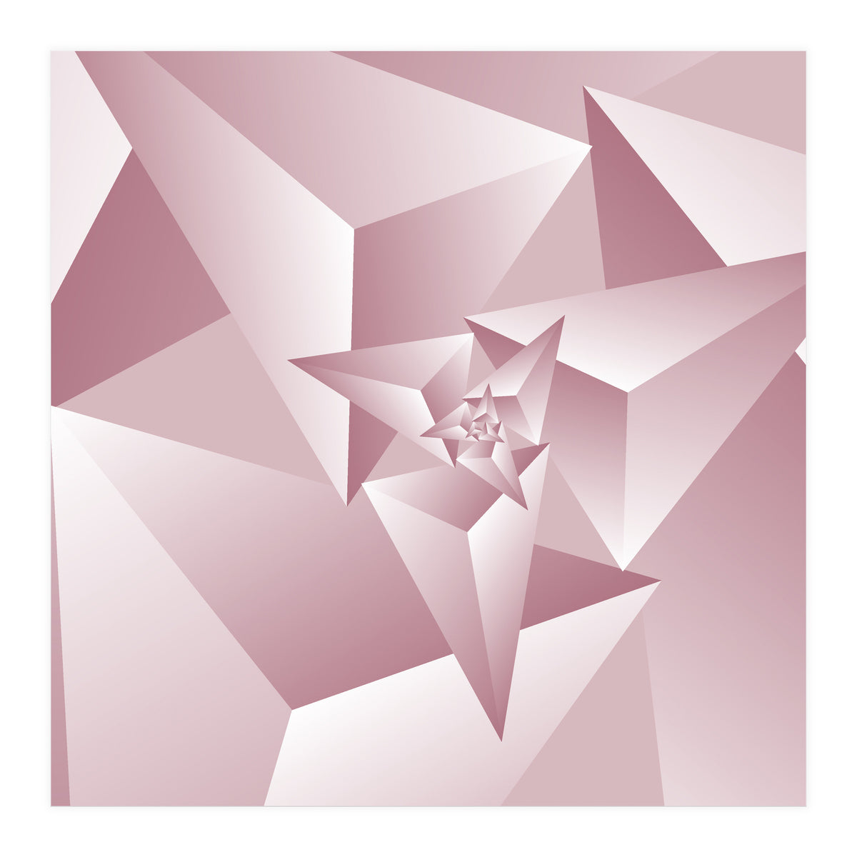 Geometric Triangle Modern  (Print Only)