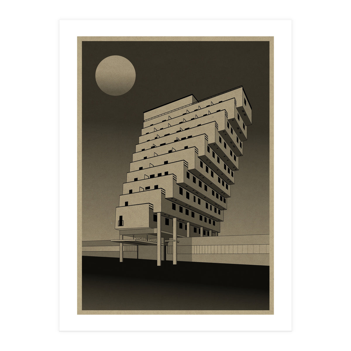 Hotel Panorama Slovakia (1970) (Print Only)
