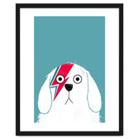 Doozal Dog Bowie White