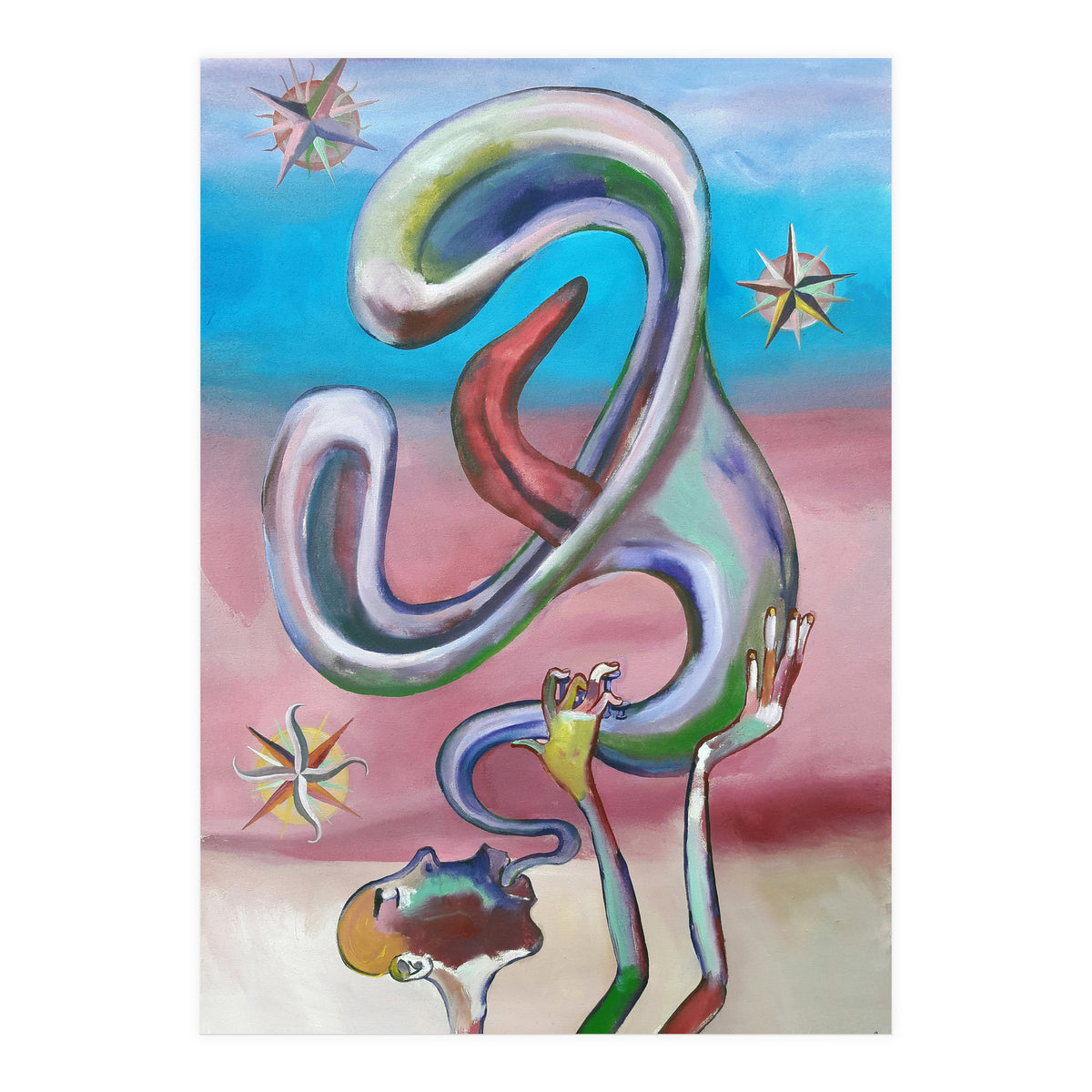 Trompeta Y Lengua 3 (Print Only)