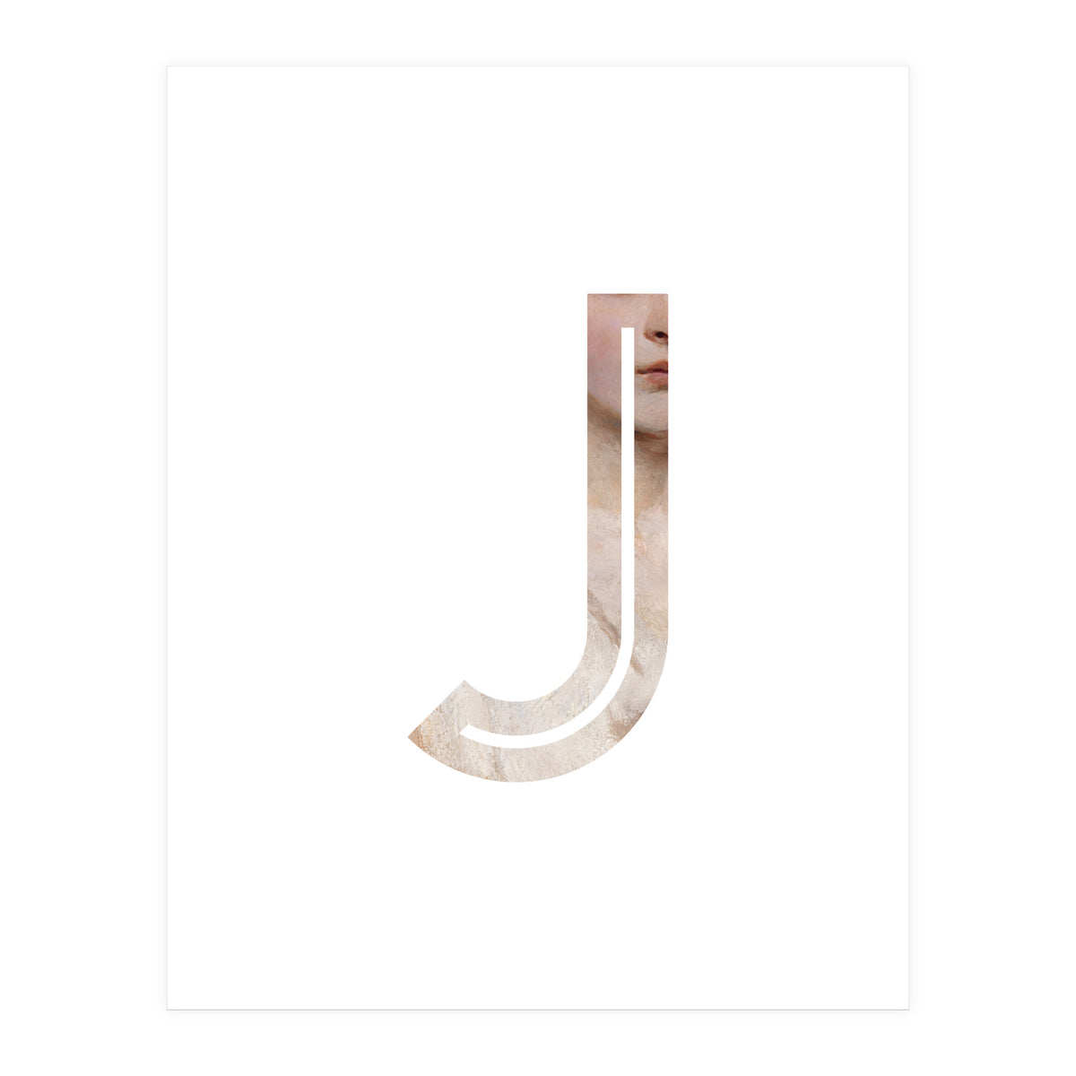 Letter J - (Impress) (Print Only)
