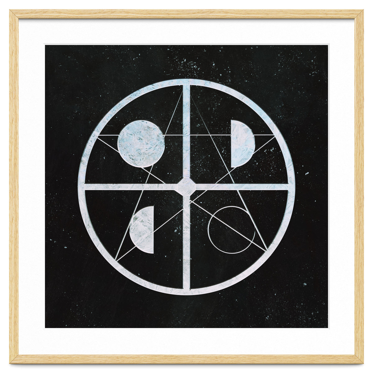 Pentagram moon phases