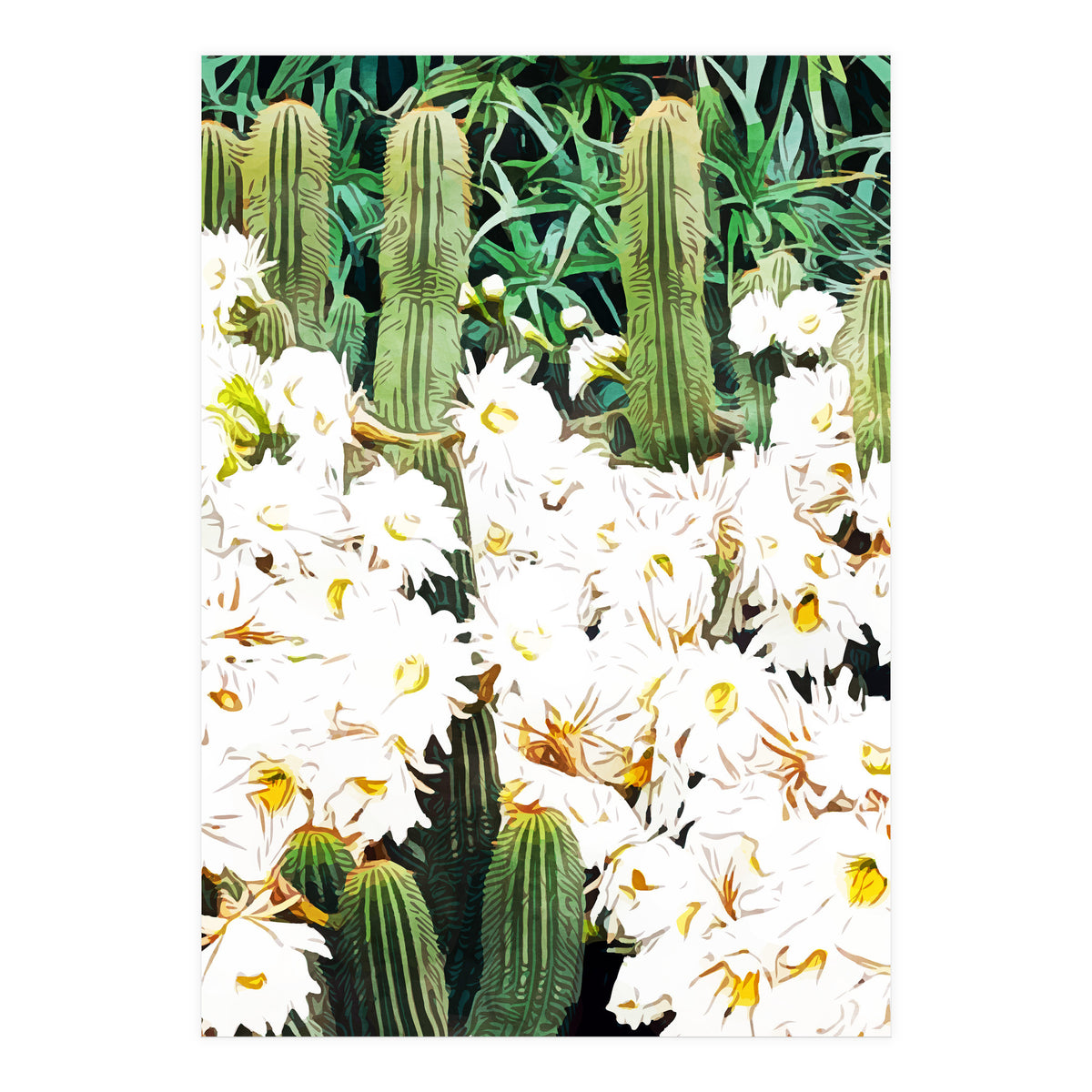 Cactus & Bloom (Print Only)