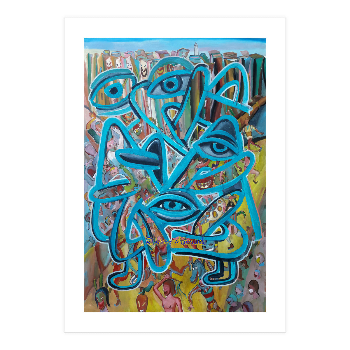 Graffiti Digital 2022 699 (Print Only)