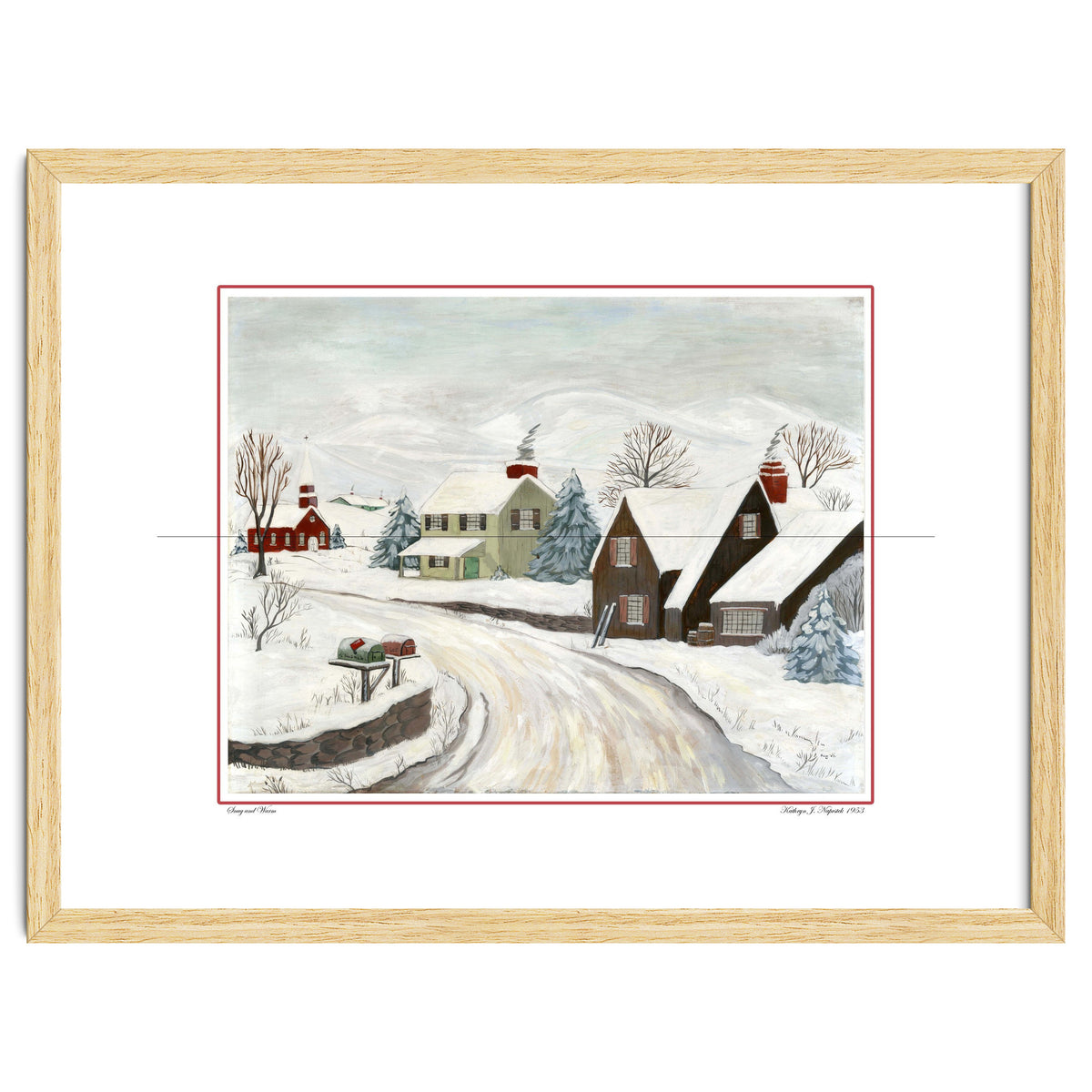 Snug & Warm Watercolor