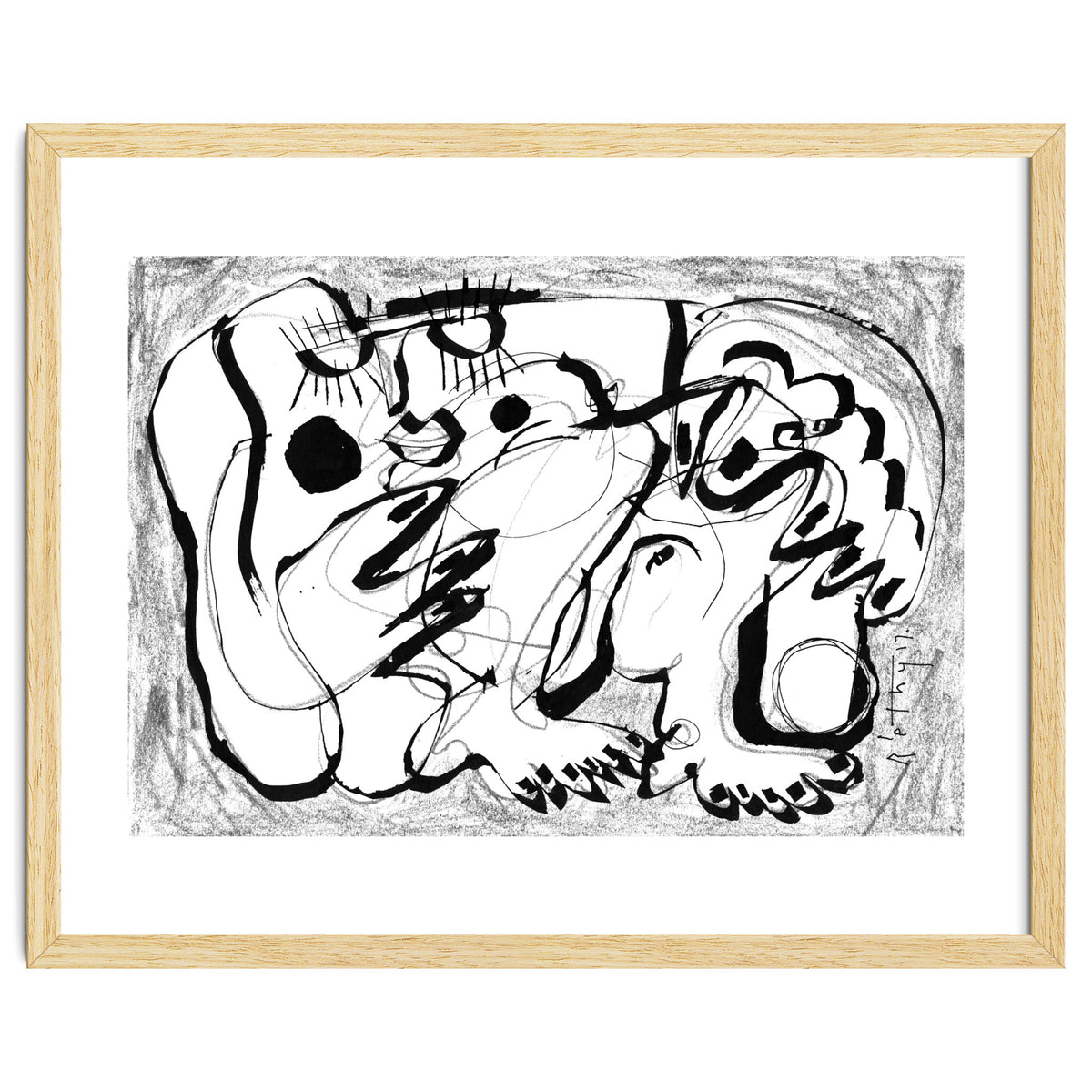 Female Nude no. 02 - b&w