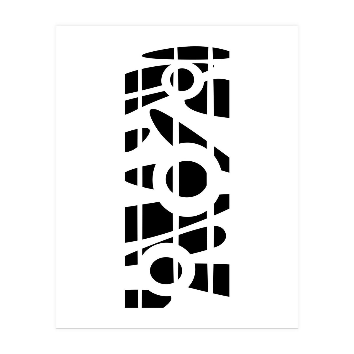 Abstrato Geométrico 45.9 (Print Only)