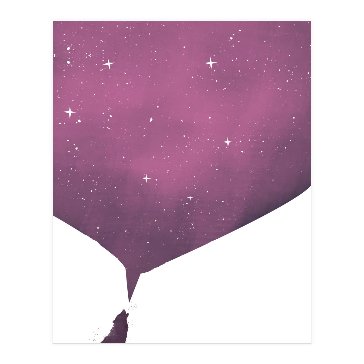 Wolf Song Ii (Print Only)