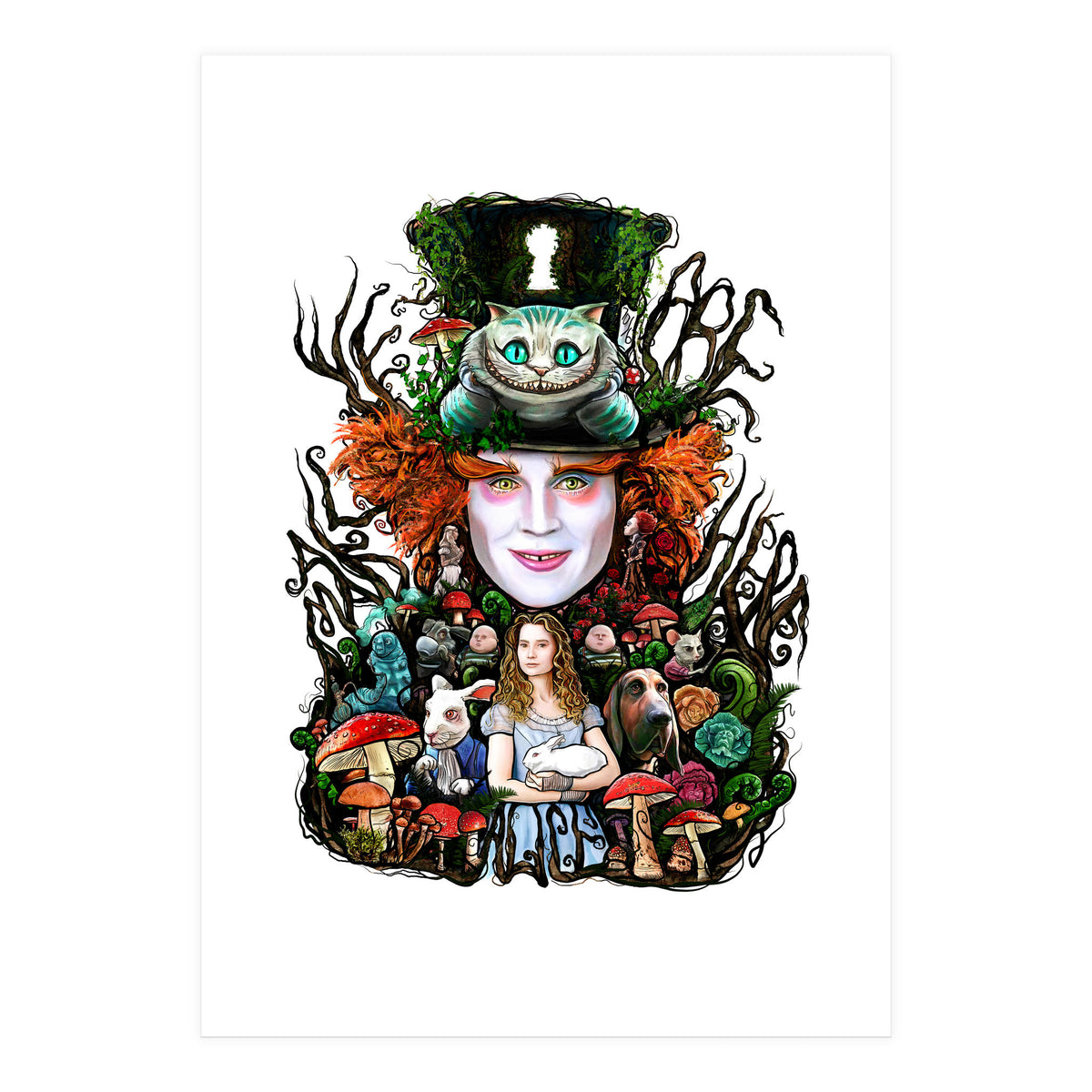 We Are All Mad Here (Print Only)