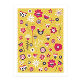 Spring Folk Floral Yellow (Print Only) thumbnail