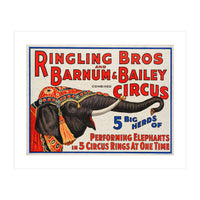 Ringling Bros & Barnum Bailey Circus Advertisement (Print Only)