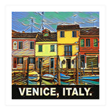 Colorful Venice Homes (Print Only) thumbnail