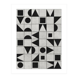 My Favorite Geometric Patterns No.12 - Grey (Print Only) thumbnail