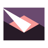 Geometric Shapes No. 59 - pink & purple (Print Only) thumbnail