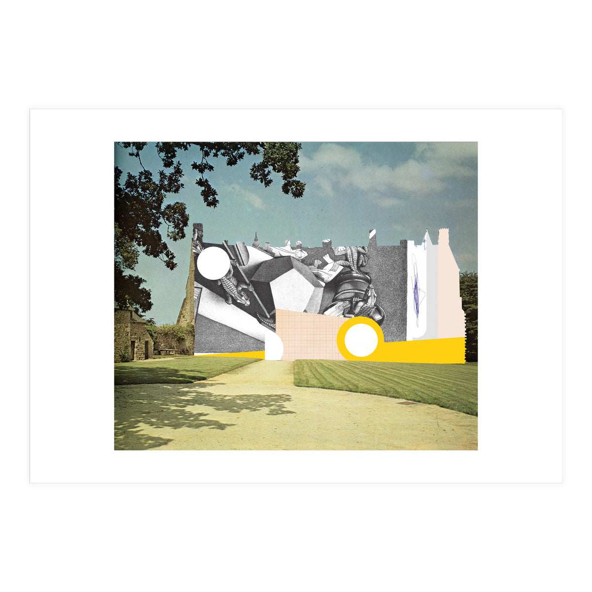 Abstract House Dream · Think Big (Print Only)