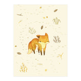 Lonely Winter Fox (Print Only) thumbnail