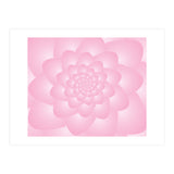 Pastel Colors Flower Pattern Set Red (Print Only) thumbnail