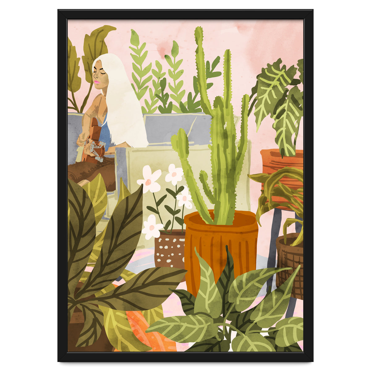 Playing For My Plants