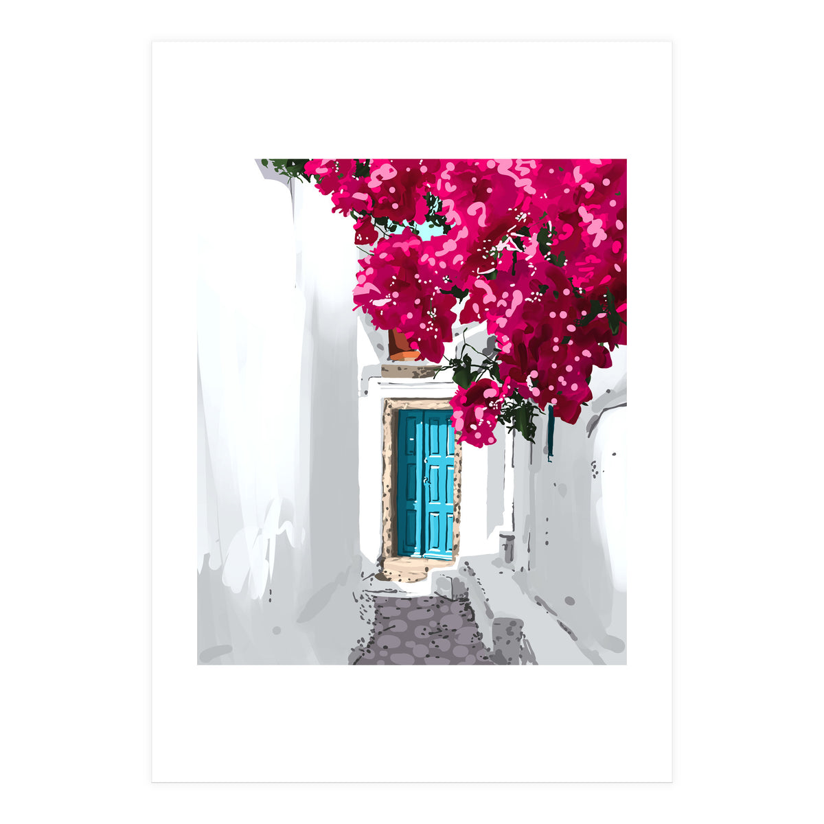 Greek Hideout (Print Only)