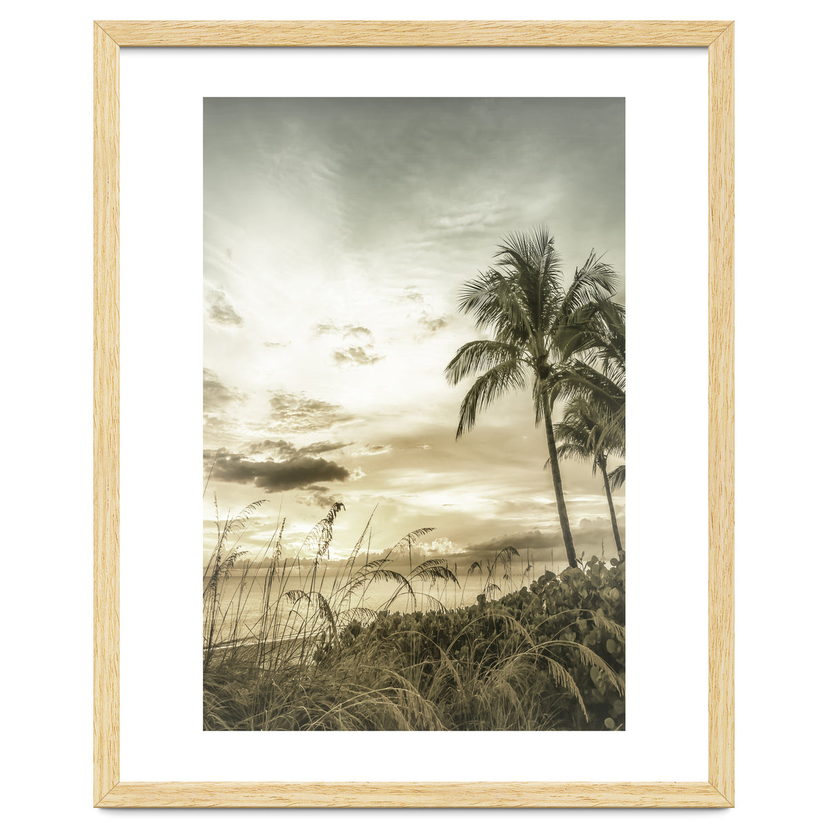 BONITA BEACH Bright Sunset | Vintage