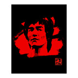 bruce lee in red 02 (Print Only) thumbnail