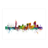 Portsmouth England Skyline (Print Only) thumbnail