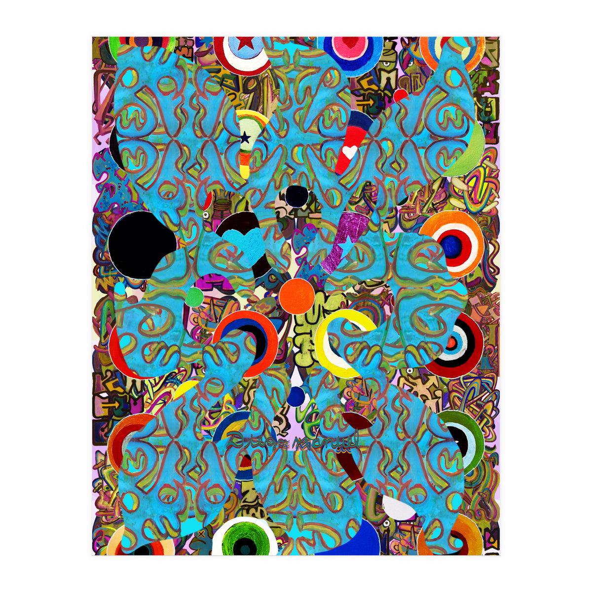 Fuego Y Graffiti 76 (Print Only)