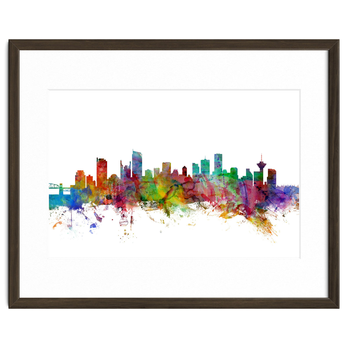 Vancouver Canada Skyline