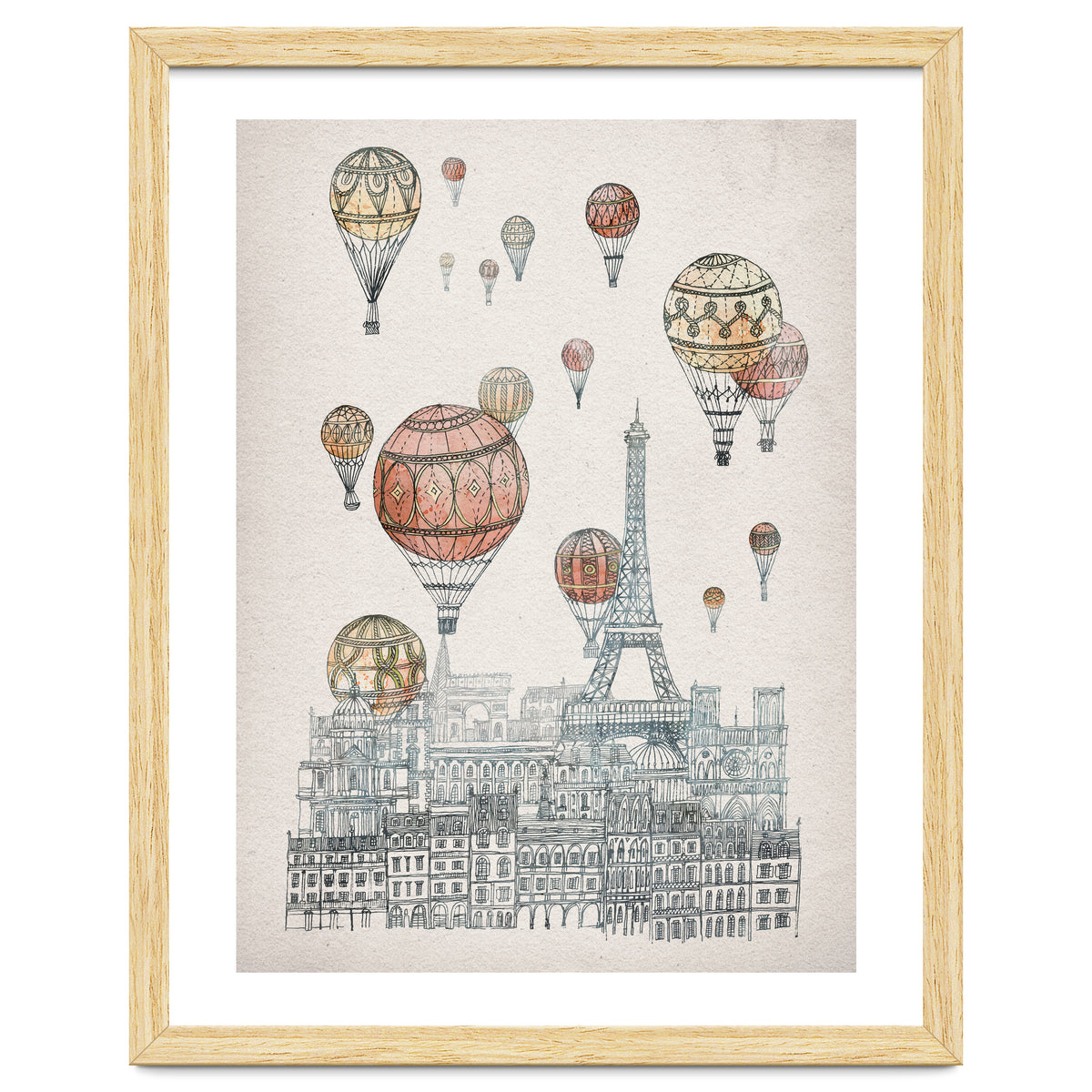 Voyages Over Paris