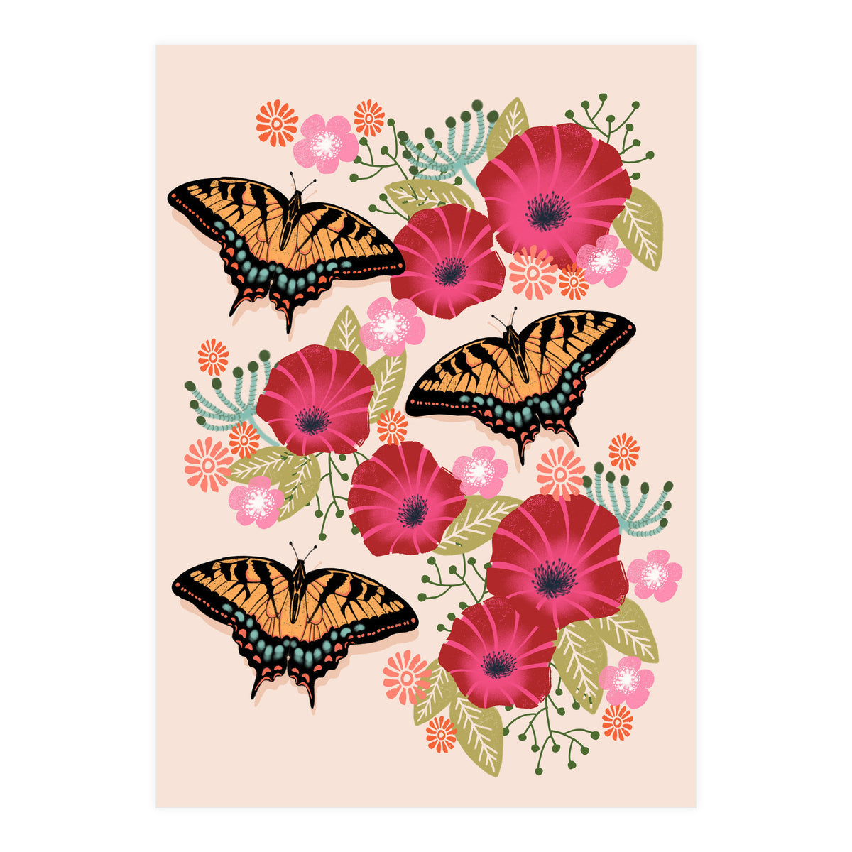 Swallowtail Butterfly (Print Only)