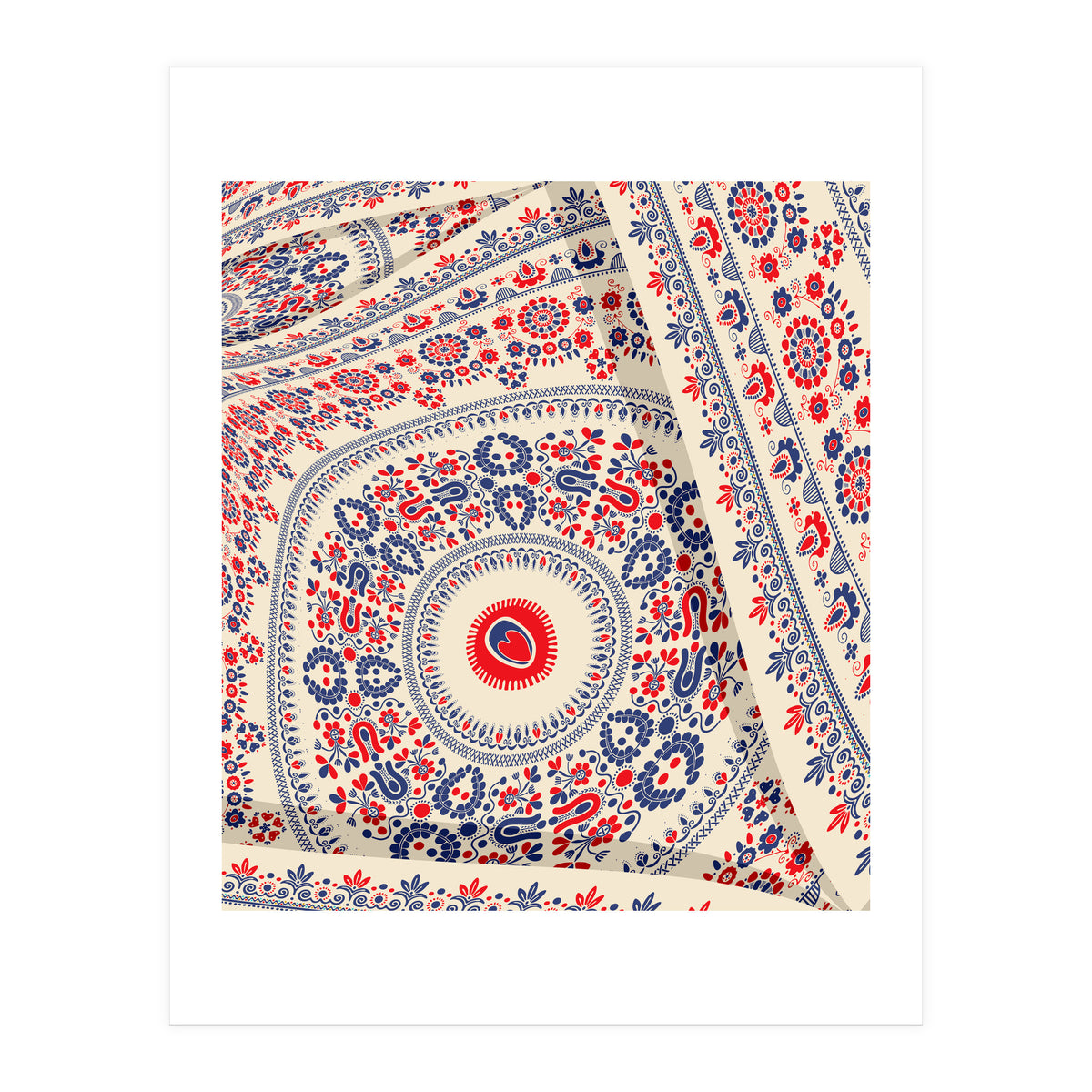 Romanian embroidery background 34 (Print Only)