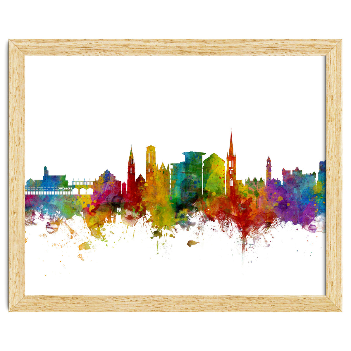 Bournemouth England Skyline