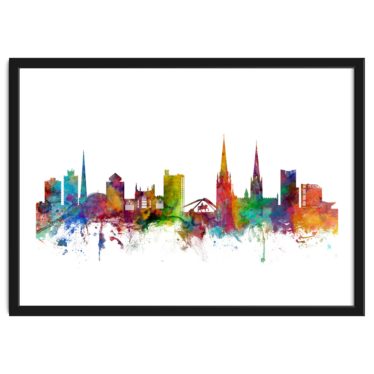 Coventry England Skyline