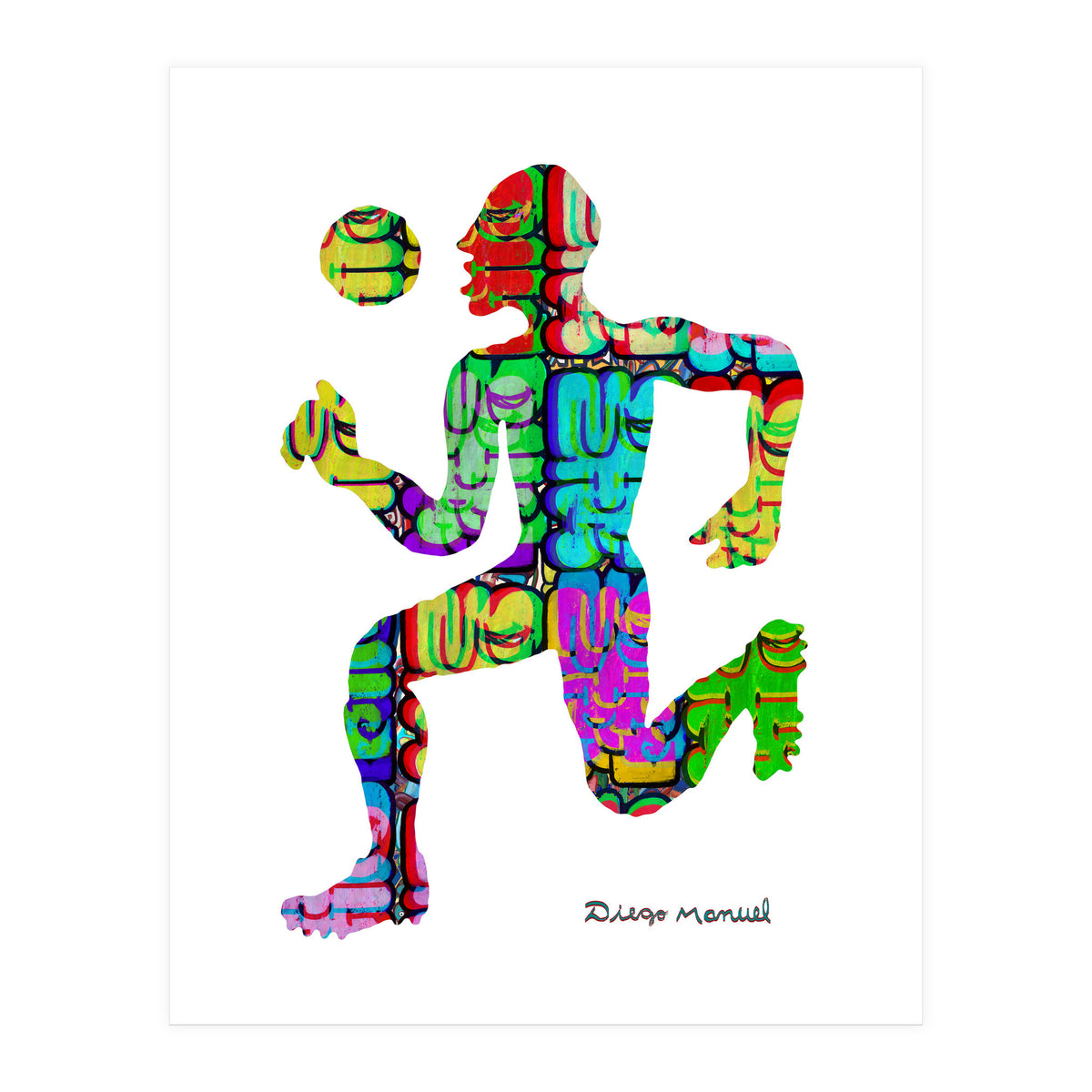 Jugador Nuevo 1 2  (Print Only)