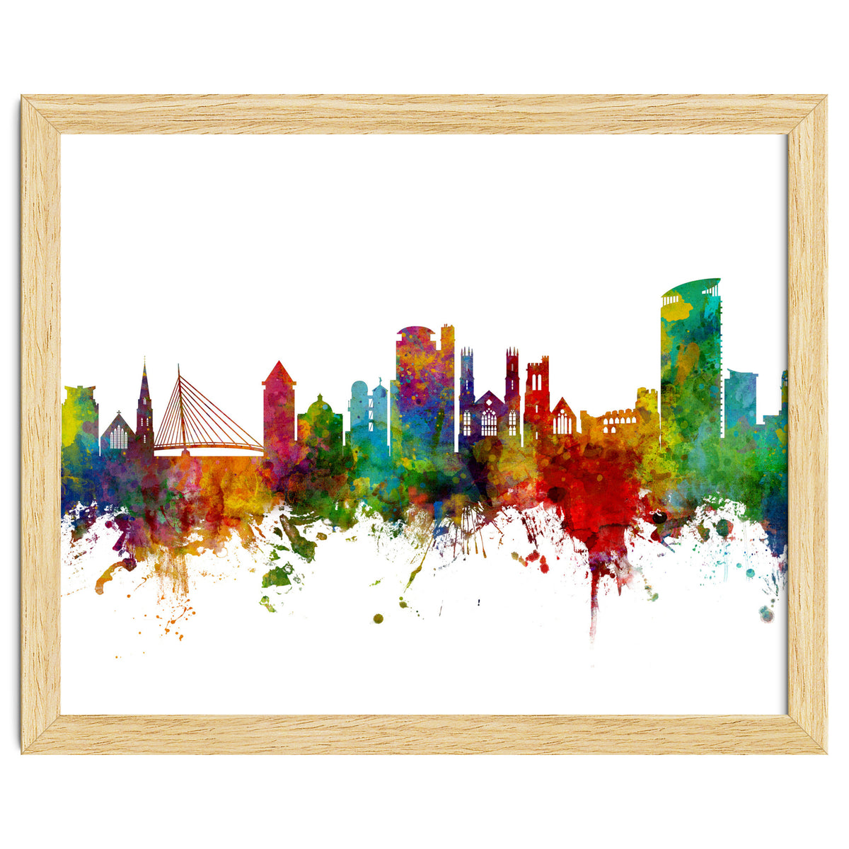 Swansea Wales Skyline