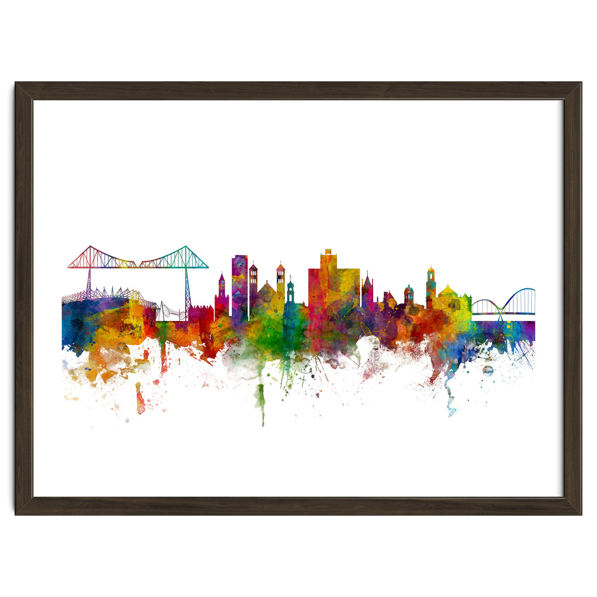 Middlesbrough England Skyline