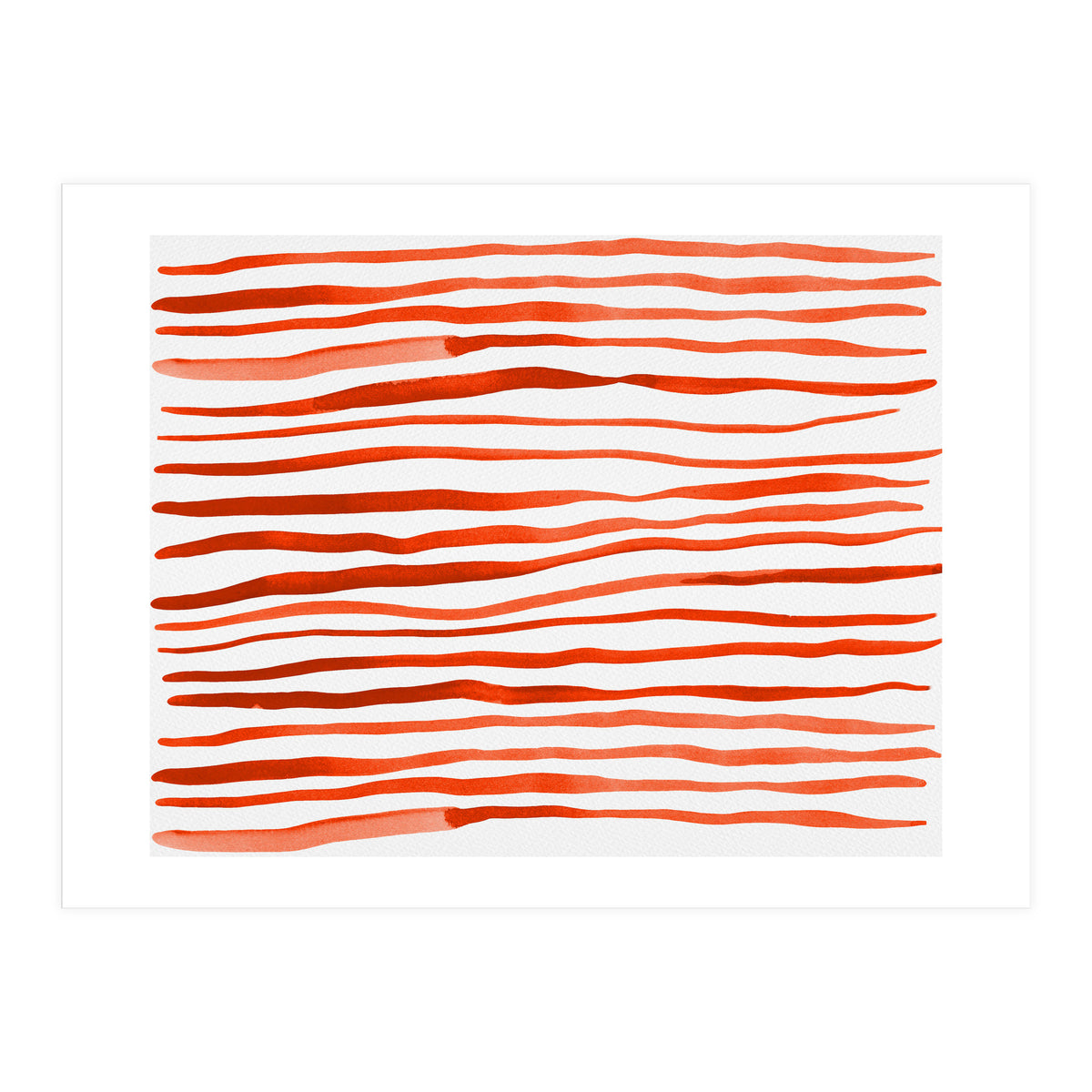 Irregular orange lines pattern (Print Only)