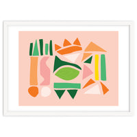 Watermelon Punch Abstract Art