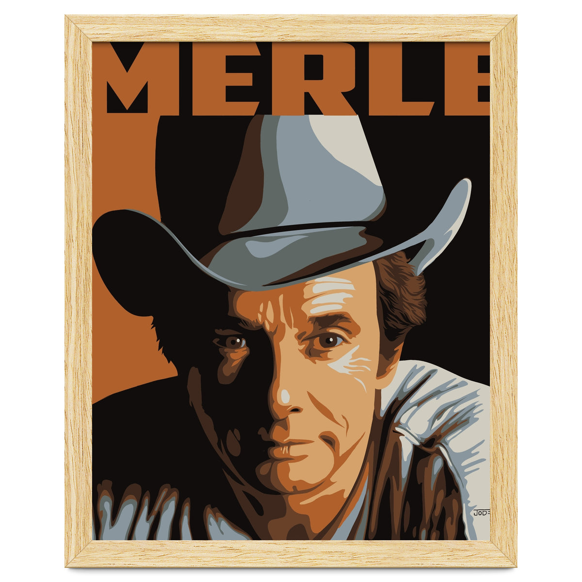 Merle Haggard Poster