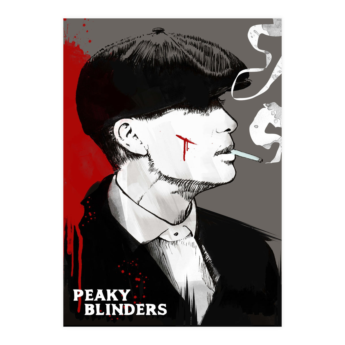 Tommy Shelby poster (Print Only)