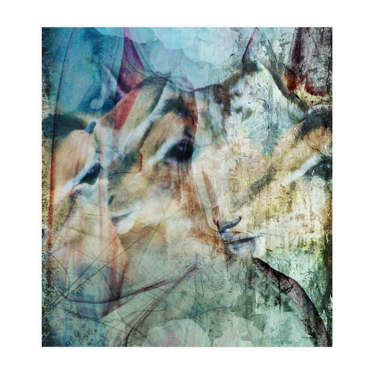 Three Deer (Print Only)