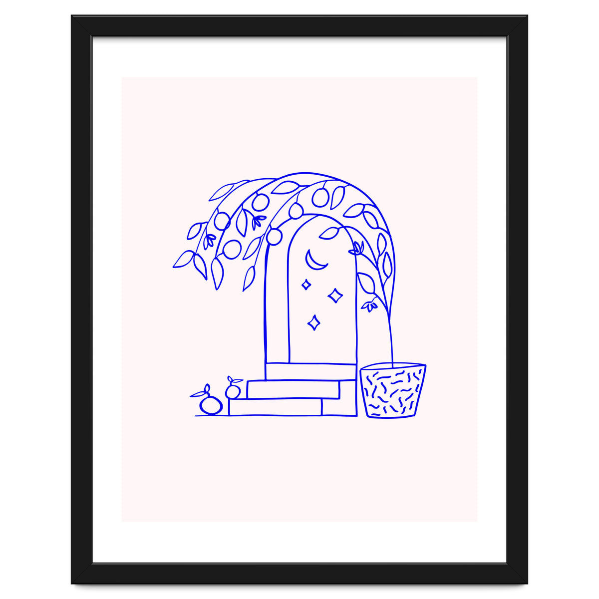 Summer at that Marrakech villa #illustration #sketch