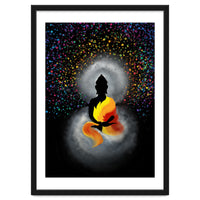 Cosmic Buddha Colourful by Poonam Shah