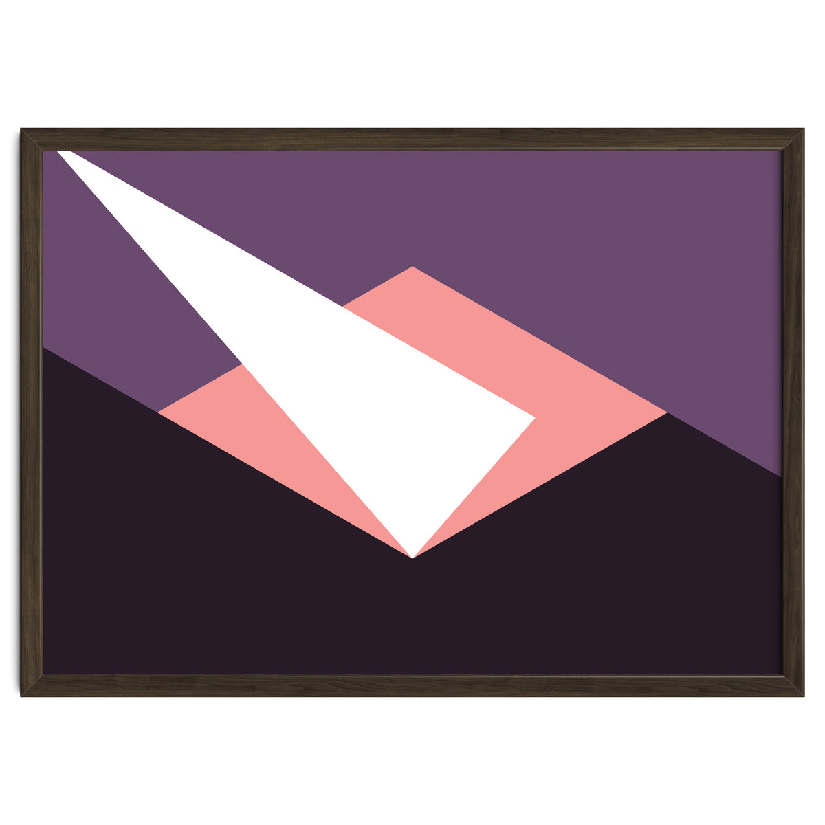 Geometric Shapes No. 59 - pink & purple