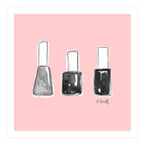Nail Polish | Black (Print Only) thumbnail