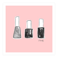 Nail Polish | Black (Print Only)