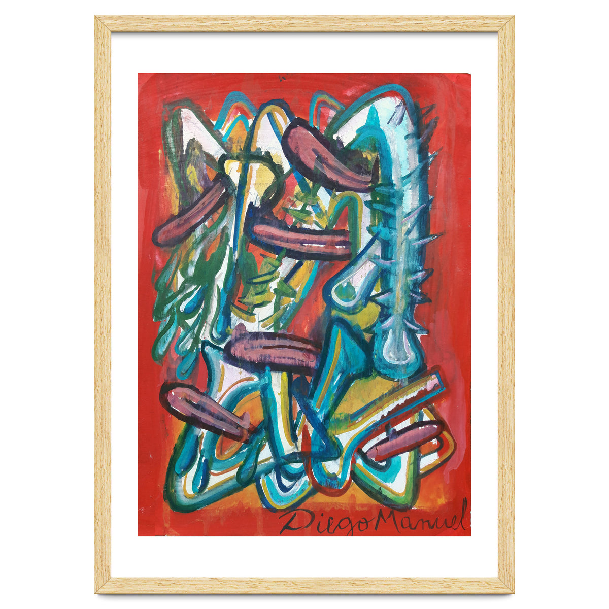 Formas Lenguas Y Cactus